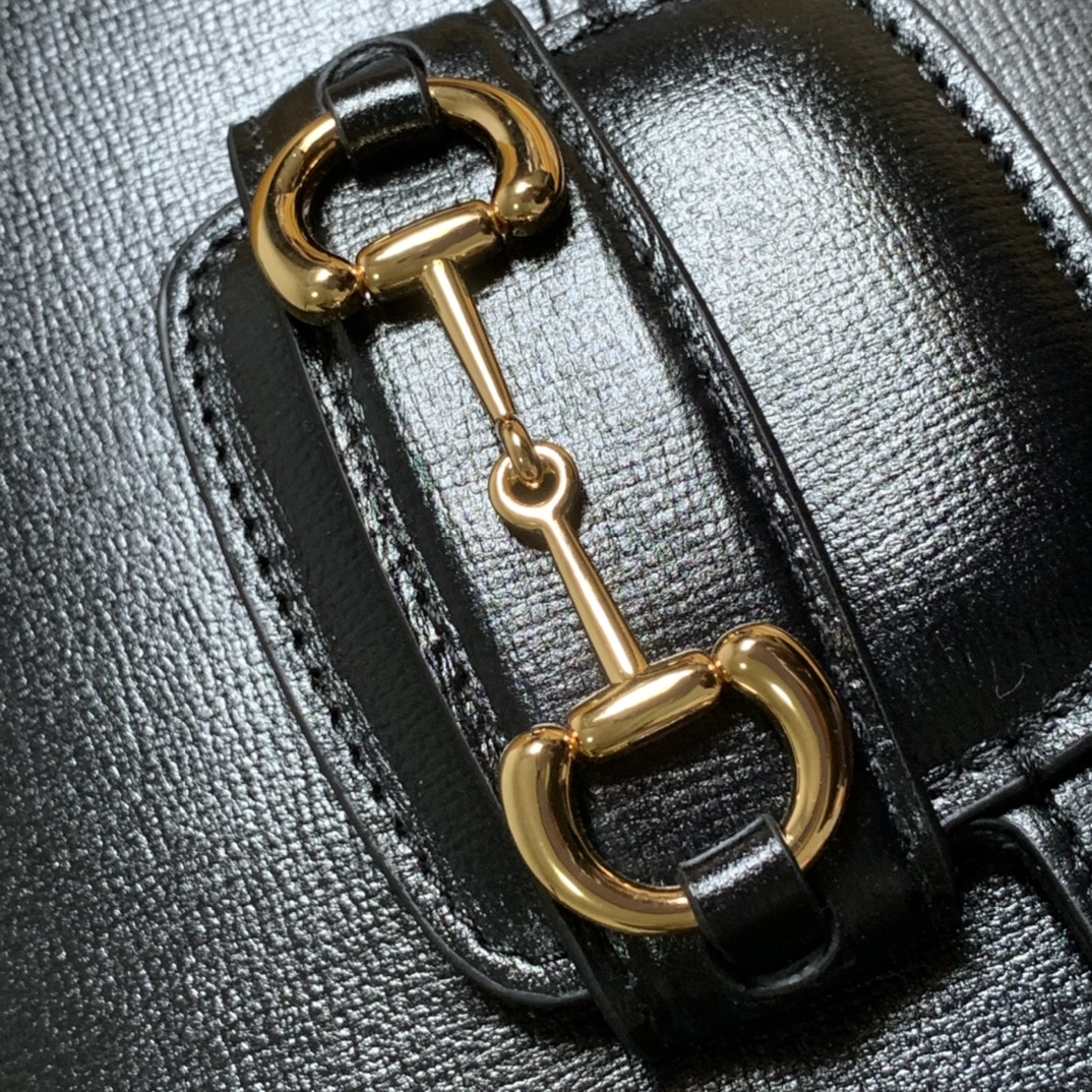 Gvc*1 horsebit 1955 mini bag black 658574 - 20.5x14.5x5cm