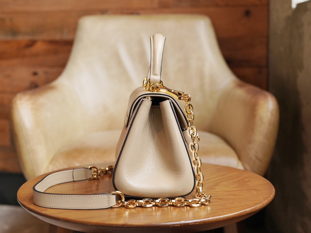 Gvc*1 horsebit 1955 small bag white beige 703848 - 22x16x10.5cm