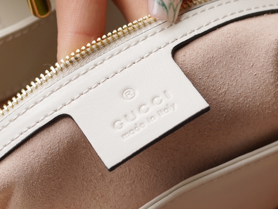 Gvc*1 jackie 1961 small shoulder bag white 636709- 27.5 x 19 x 4cm