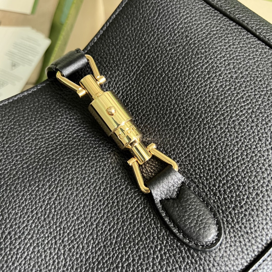 Gvc*1 jackie 1961 small natural grain bag black 636709- 27.5 x 19 x 4cm