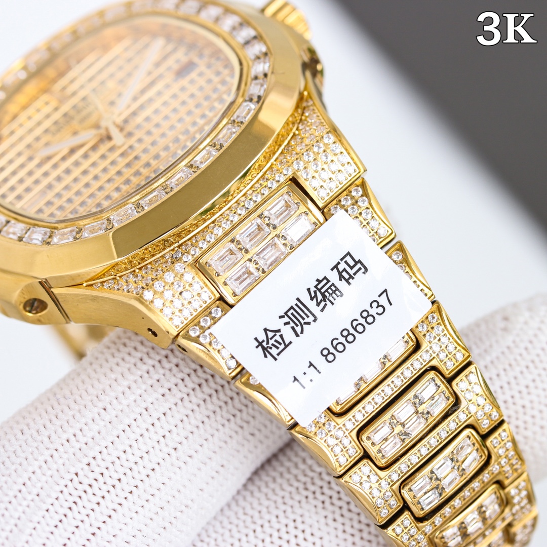 Pat*k Phi1i*penautilus  40 th anniversary full damon golden