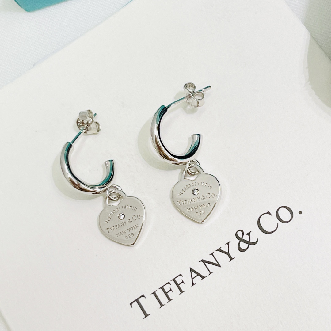 T*f*ny 925 silver earrings 002
