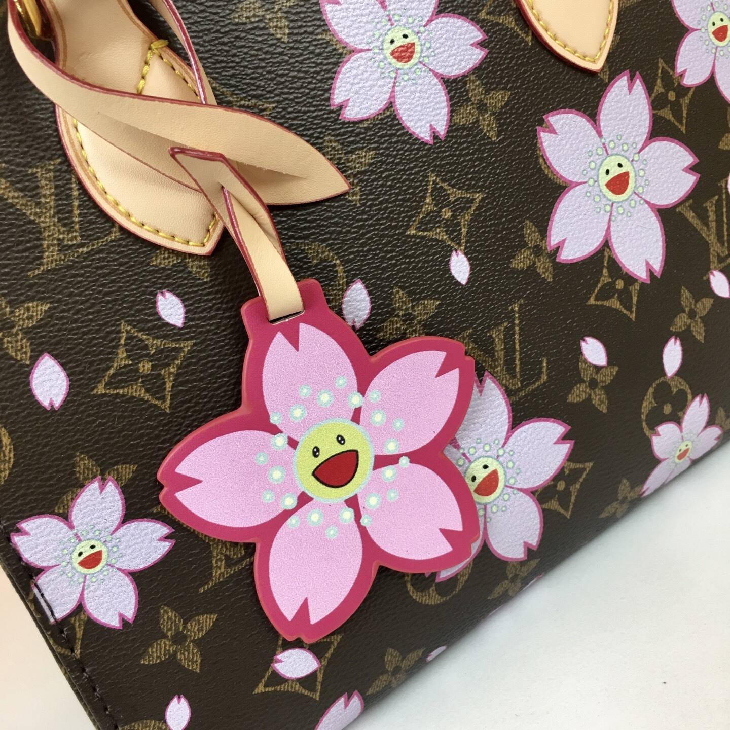lv onthego Cherry Blossom m13269 19 x 11.5 x 25